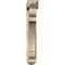 Ekena Millwork Olympic Arts and Crafts Rough Sawn Bracket w/ Offset Brace, Douglas Fir, 6"W x 30"D x 38"H BKT0604X30X38OLY03RDF - alternate 3